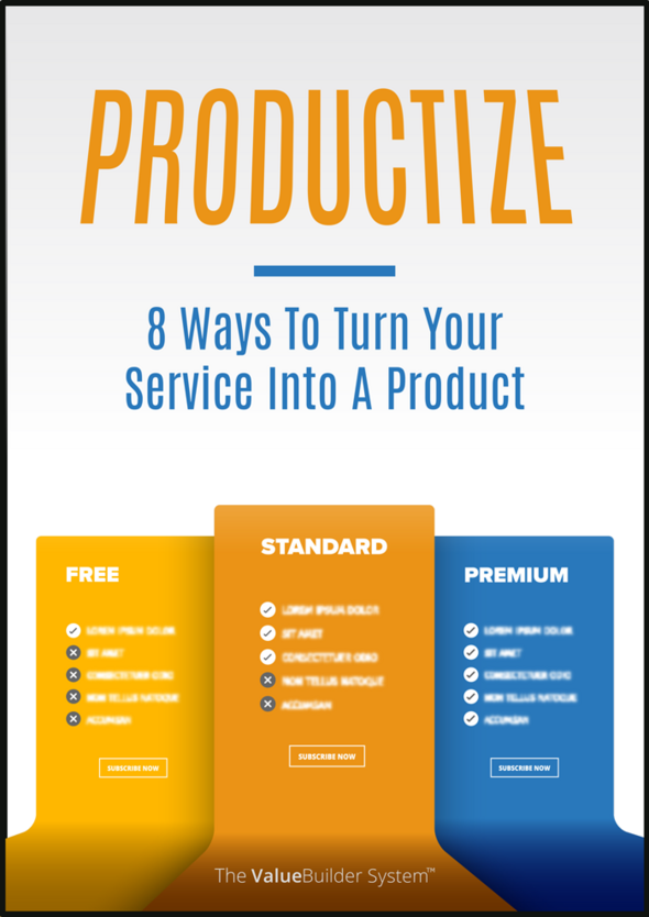 8 ways to turn your service into a product