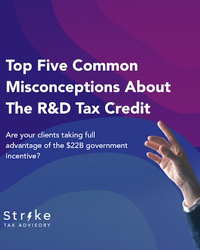 Top Five Common Misconceptions About the R&D Tax Credit